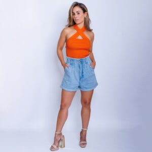 Short premium denim high waist_malaquitasfashionstore_Shop_ women's clothing store
