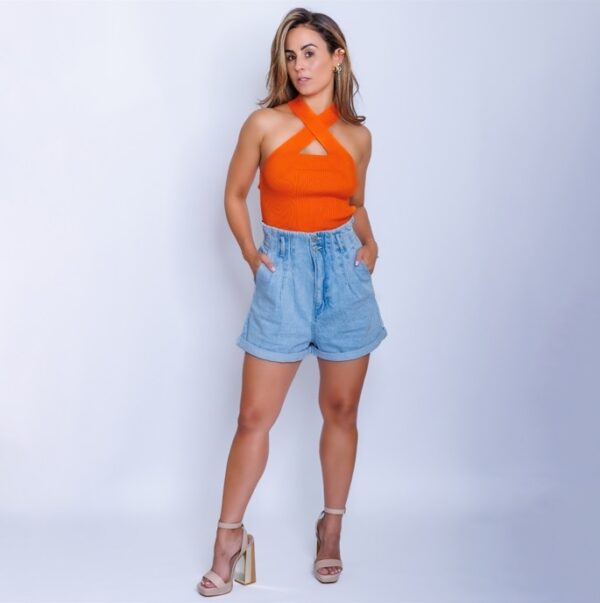 Short premium denim high waist_malaquitasfashionstore_Shop_ women's clothing store