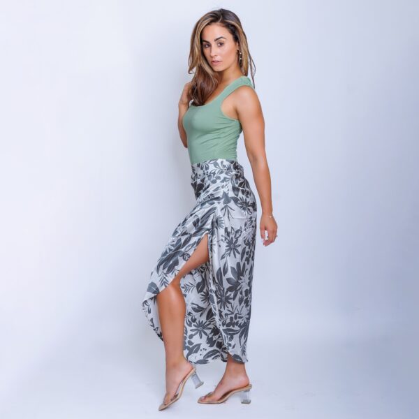 Celery bodysuit_malaquitasfashionstore_Shop_ women's clothing Silk skirt _malaquitasfashionstore_Shop_ women's clothing store