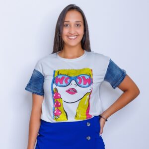 Wow t-shirt _malaquitasfashionstore_Shop_ women's clothing store