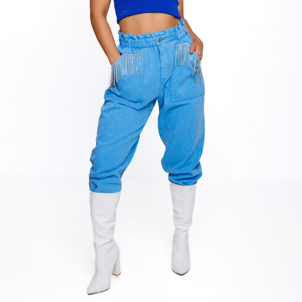 Blue b pants_ pantalon jeans dama elegante pantalones_malaquitasfashionstore_Shop_women's clothing store