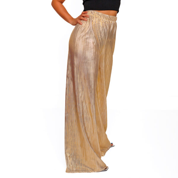 Gold pants_pantalon dorado oro dama elegante pantalones _malaquitasfashionstore_Shop_ women's clothing store